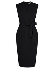 GRACE KARIN Women's Business Dresses Sleeveless V Neck Bodycon Sheath Dress Z...