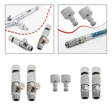 Ensemble de 2 Coupleurs pour Aérographe, Adaptateur pour Compresseur D'air