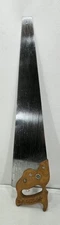 Vintage Warranted Superior Hand Saw 26” Blade 