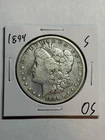 1894-S Morgan Silver Dollar VF Details Cleaned Tough Date
