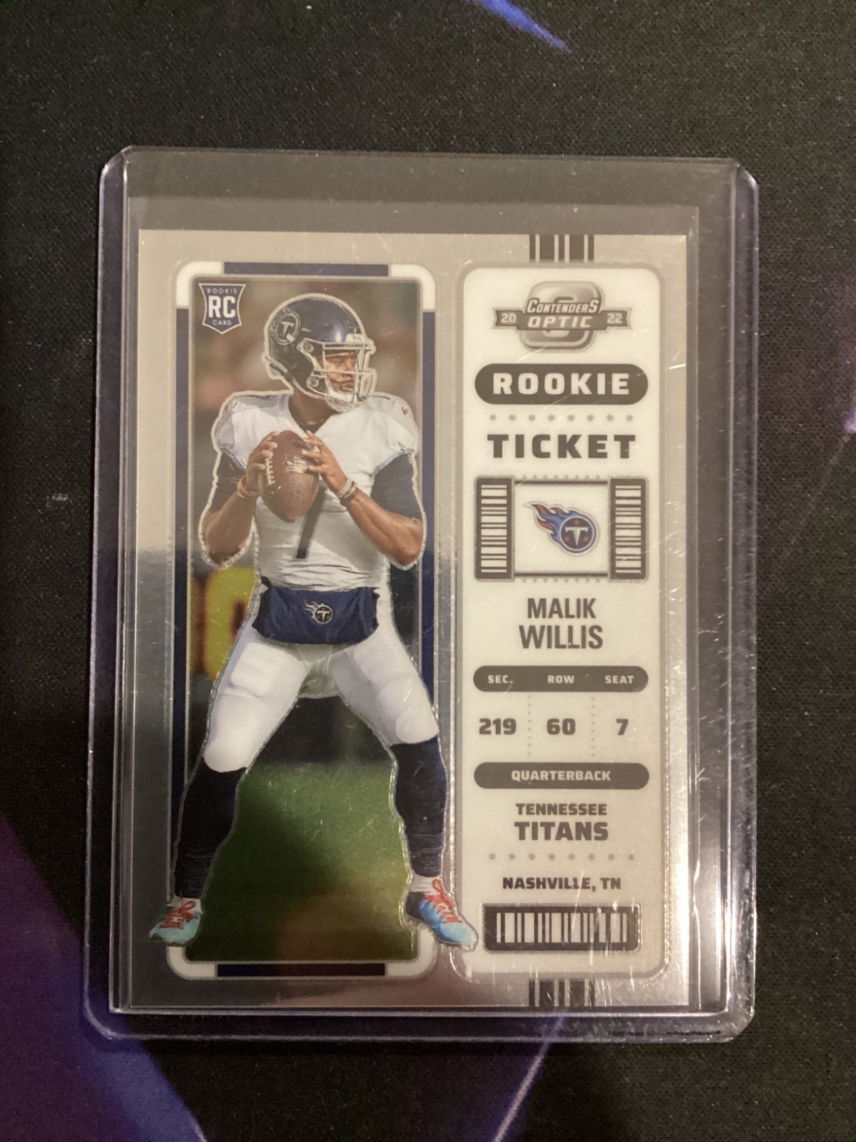 2022 Panini Contenders Optic - Rookie Ticket Malik Willis #86 (RC)