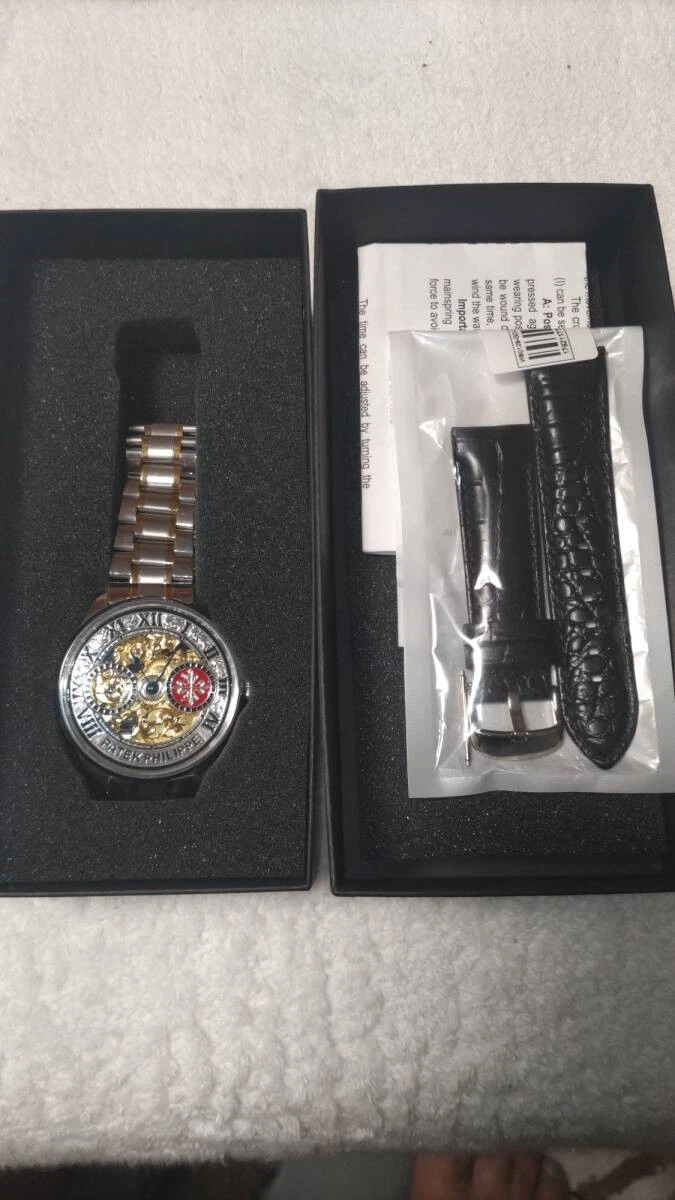 Reloj Hombre inspirado en un Reloj Bolsillo Patek Philippe. 48 mm / Mecánico