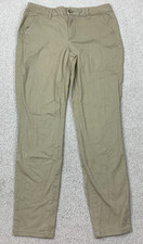 Aeropostale Skinny Casual Pants Women's 6 Reg Khaki Tan Stretch Cotton