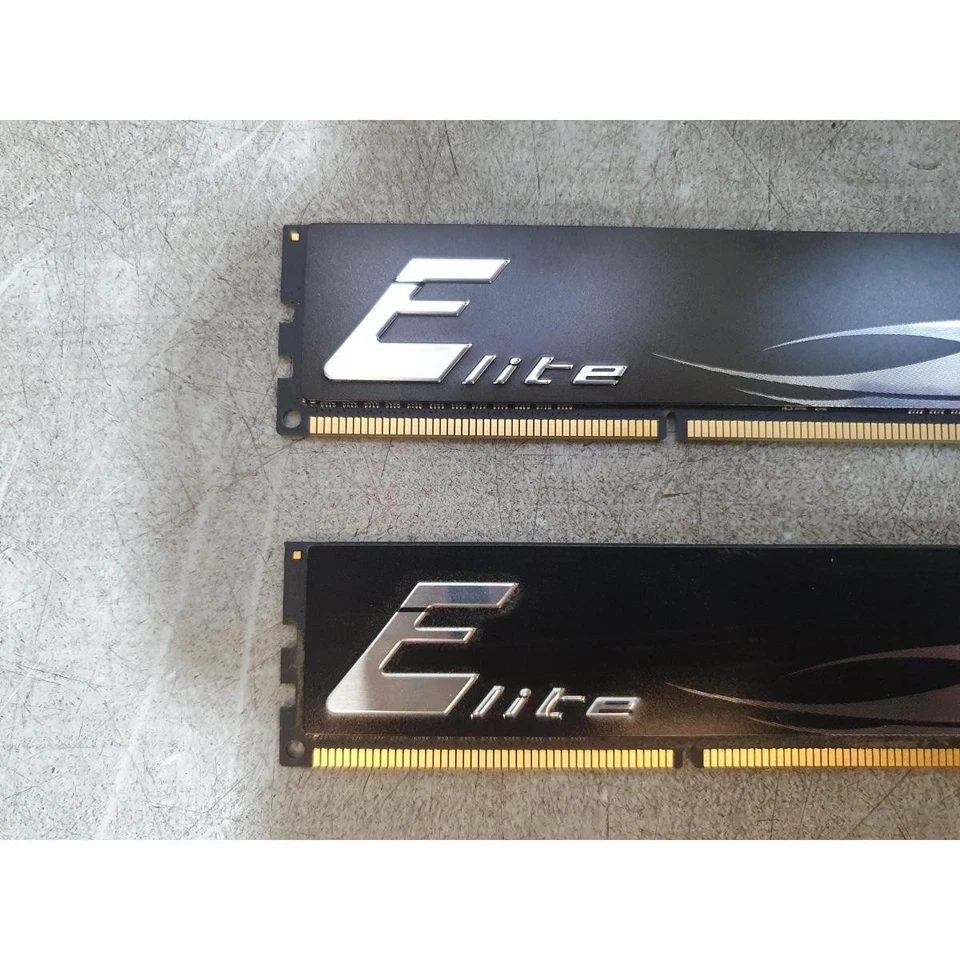 Set of 2 Team Group Elite TED34GM1600HC11BK Memory Module (2 x 4GB) DDR3 RAM - Image 2 of 4