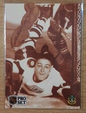 1991-92 PRO SET TERRY SAWCHUK #343 DETROIT RED WINGS