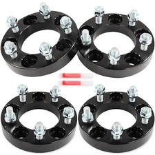 4 Pcs 1/2"x20 Wheel Spacers 5x4.5 For 1964-1973 1994-2014 Ford Mustang 1" 5x114.