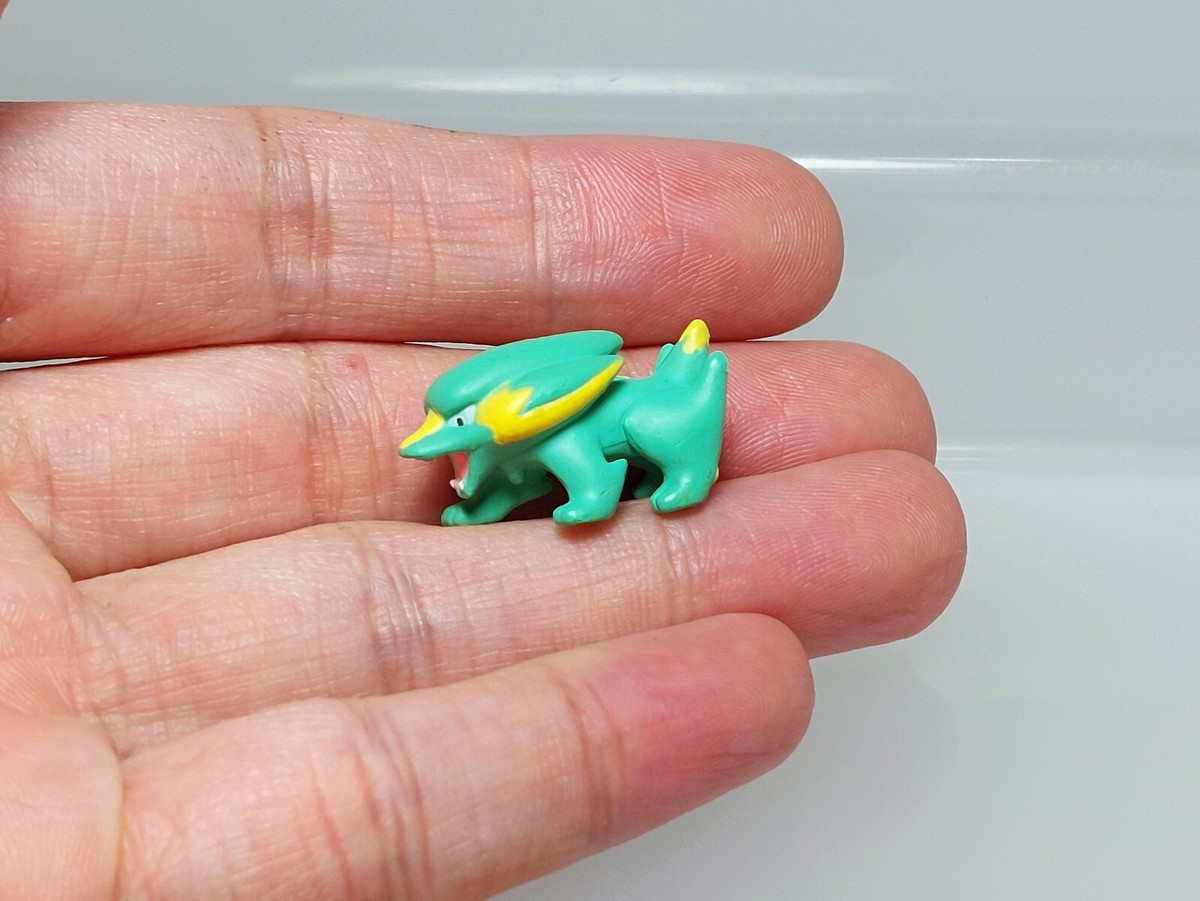 Electrike Manectric Pokemon Zukan 1/40 Scale Figure Tomy Japan N03