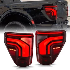 2x LED Tail Lights For Ford F150 F-150 XL STX 2021 2022 2023 Rear Lamps Assembly
