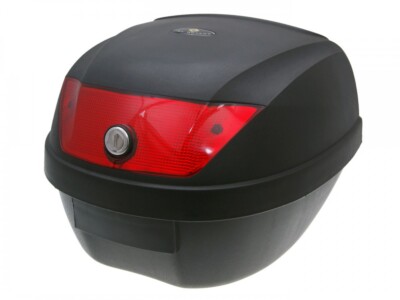 101 Octane Top Case Koffer 28L Reflektor Rot für Benzhou Huatian Rivero Itteco