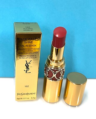 Yves Saint Laurent Rouge Volupte Shine Oil-In-Stick Lipstick 162 PULSING ROSEHIP
