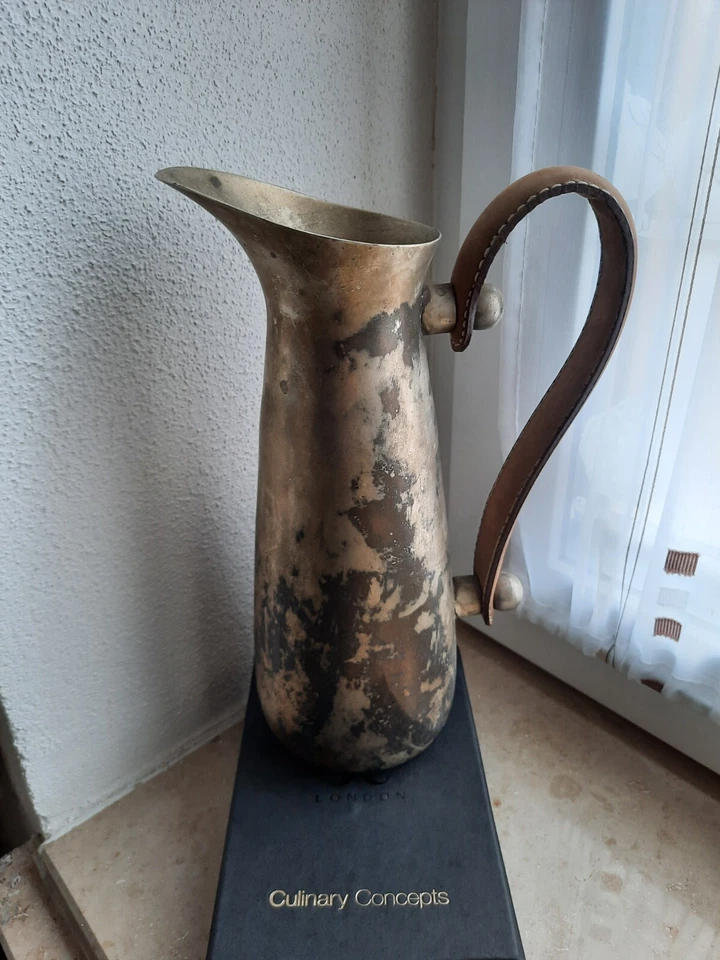 Versilberter Krug für Wasser oder Wein - Culinary Concepts - Bild 3 von 4