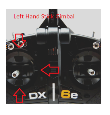 Spektrum Left Hand Stick Gimbal Part fit for DX6e DX8e NX6 NX8