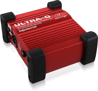 Behringer Gi100 Ultra-G Aktive Gitarren DI-Box 20/40dB PAD GND-lift