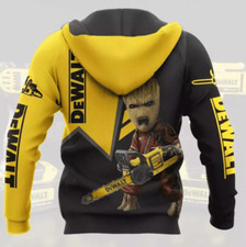Dewalt Tool Yell Men Pullover Hoodie 3D Print Baby Groot Dewalt Shirt