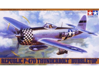 Tamiya 61090 P-47D Thunderbolt Bubbletop 1/48