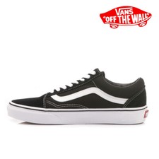 NEW VANS OLD SKOOL BLACK WHITE YOUTH SIZE 100 AUTHENTIC NO BOX VN-000W9T6BT1