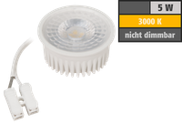 Led-Modul Mcshine ''Mcob'' 5W, 400 Lumen, 230V, 50X25Mm, Warmweiß, 3000K