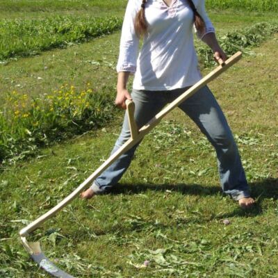 Old Fashioned Canadian Ash 66'' Snath Handle Only Blade Sold Separately