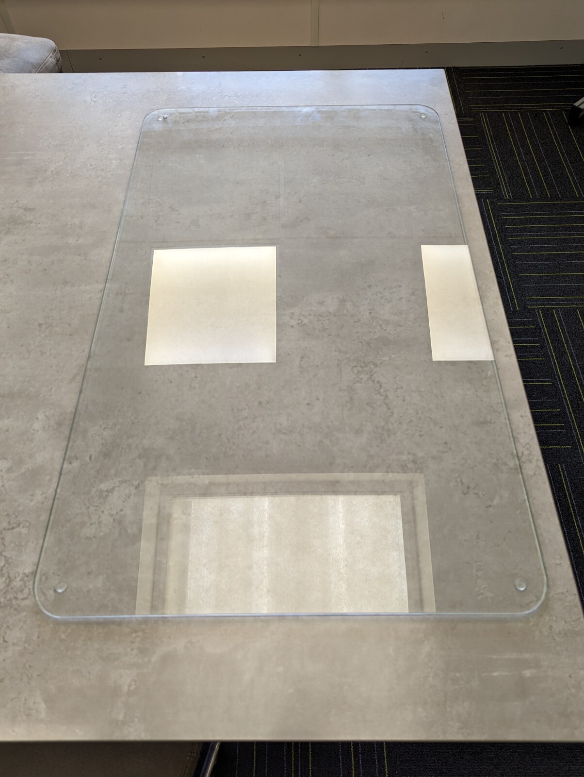 Toughened Glass Table Top Large eBay