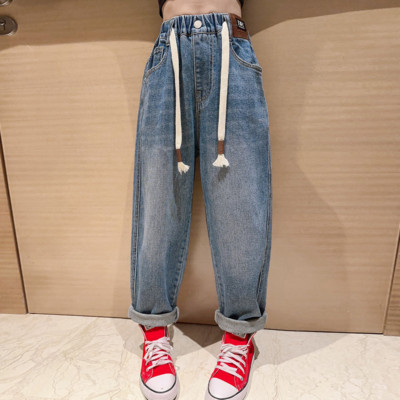 Girls Jeans Spring Clothes Harun Pants Casual Fashion Pants Long Pants