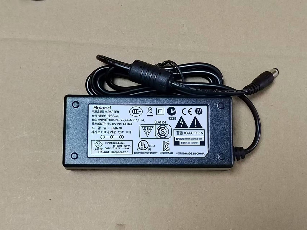 AC Adapter Power Supply for Roland FP-30X BK, PSB-7U, FP-7, EA7