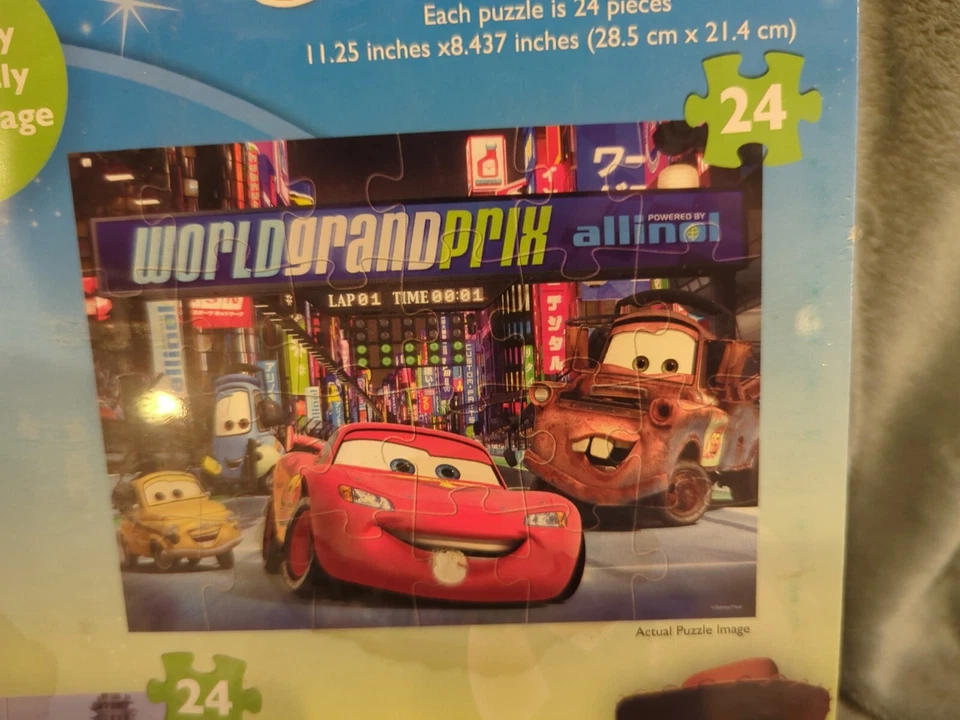 Rompecabezas de madera Buzz Lightyear de Disney Cars 3 rompecabezas 2013 72 piezas Foto 4 de 4