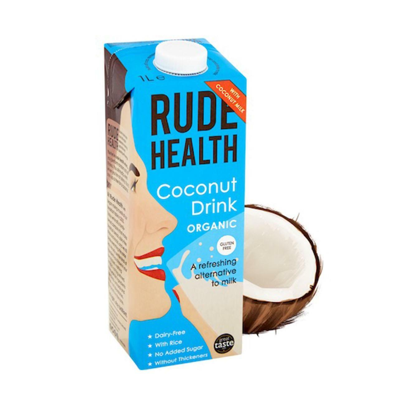 💚 Rude Health Organic Dairy Free Coconut Drink 1000ml