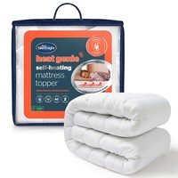 Silentnight Mattress Topper Single Double King Self Heating Thermal Winter Warm