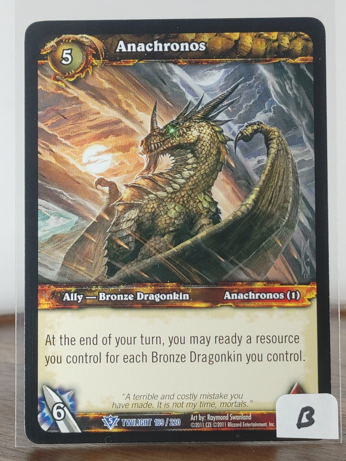 Anachronos - Twilight of the Dragons - singles - 169/220 - WoW TCG | eBay