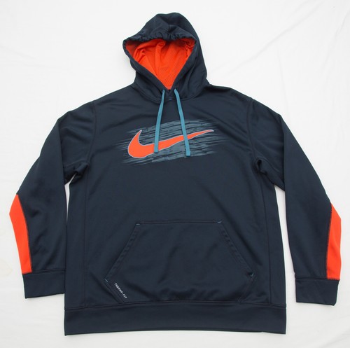 NIKE Mens Hoodie LARGE Therma fit 