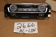2016 2017 Honda Civic AC and Heater Control Used Stock #2666-AC 