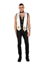 Roma 4958 Men's Priest Costume, Large Used 