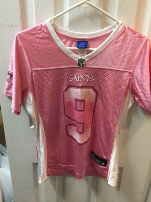 pink drew brees jersey