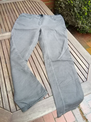 SAMOON Stretchhose Hose Stretch Schlupfhose Jeans braun 46/48 L32 wie neu - Afbeelding 1 van 6