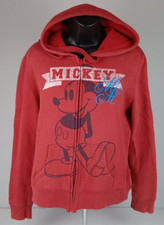 Disney Junior Size XL 15/17 Red Mickey Mouse Zip Hoodie Jacket