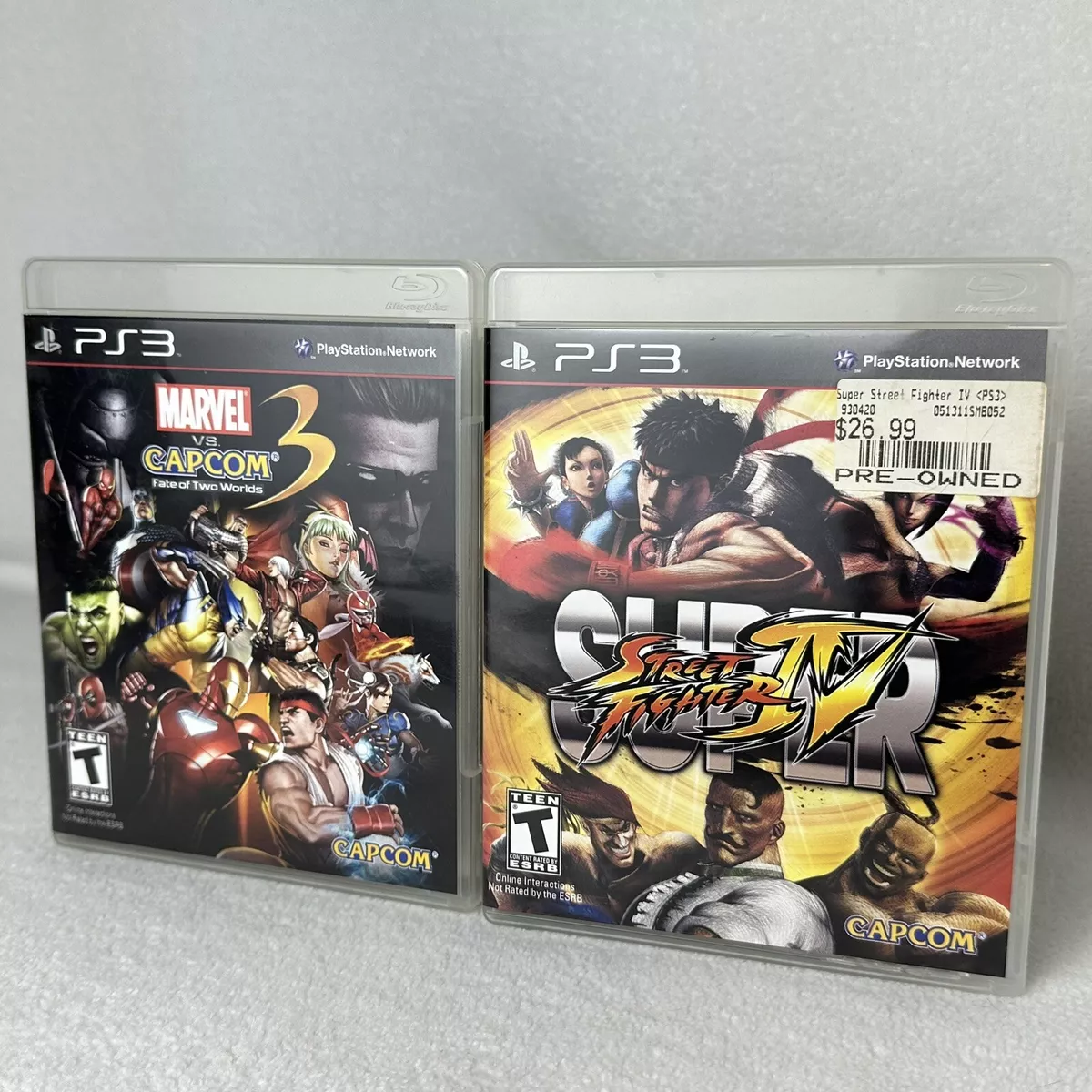 Street Fighter VS Mortal Kombat PlayStation 3 Box Art Cover by