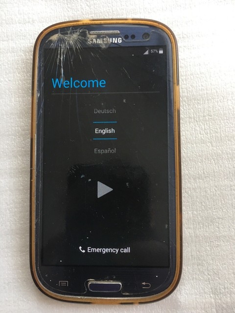 Samsung Galaxy S III SGH-I747 16GB Pebble Blue Att