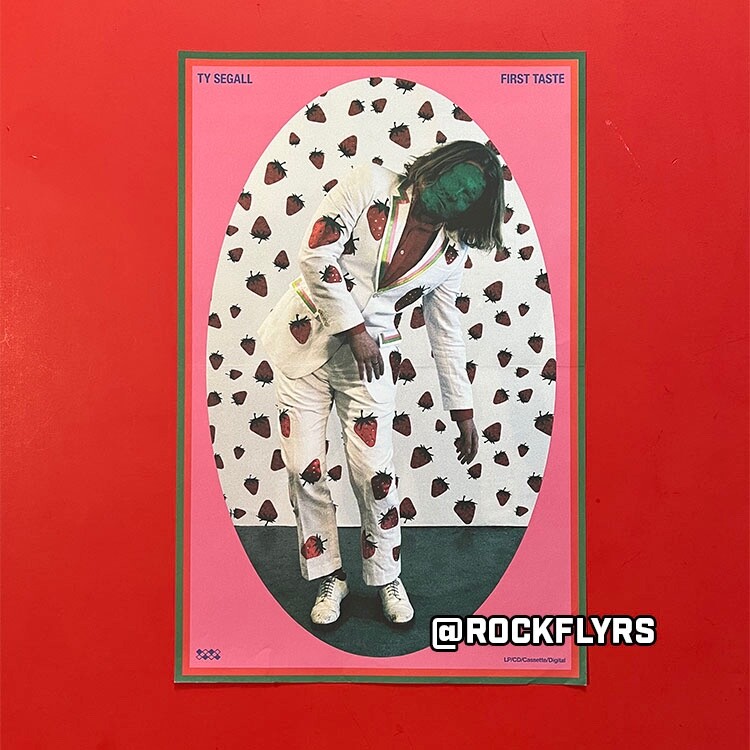 TYLER SEAGALL "FIRST TASTE" 11X17 Record store promo poster