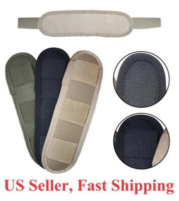 #ad Tactical Shoulder Pad Breathable For Sling Bag Molle Soft Cushion Strap Pads $5.99
