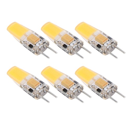 ♮6PCS GY6.35 Bulb 5W AC DC12V COB Light Bulb Energy Saving Silicone Ceiling - Picture 18 of 24