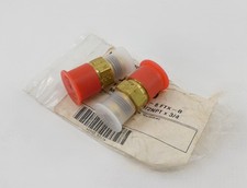 *Lot of 2* Parker 8-8FTX-B Brass Male Connector Tube Fitting 1/2"NPT x 3/4" -...