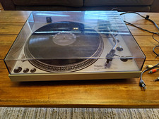 Technics SL-1600 Direct Drive Automatic Turntable Silver 33.3/45 RPM RCA