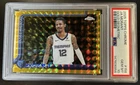2025-26 Topps Chrome Ja Morant Geometric Gold Refractor #/50 Grizzlies PSA 10