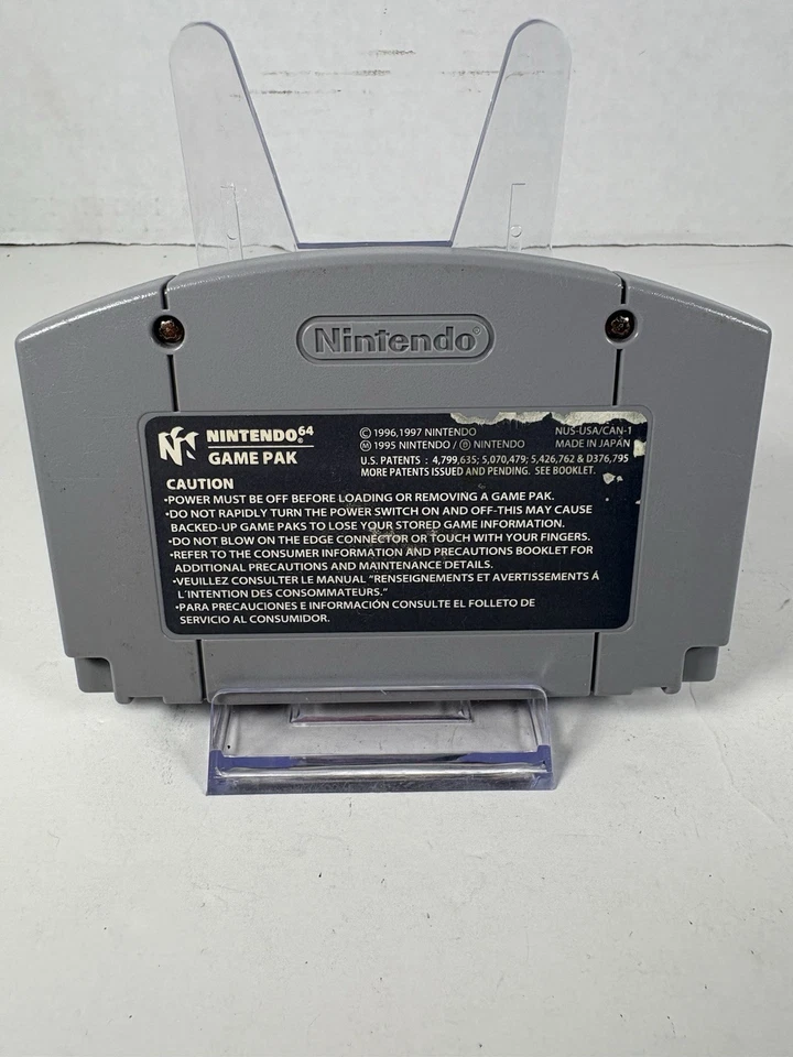 Buck Bumble (Nintendo 64, N64, 1998) Authentic - Tested - Working - Image 2 of 2