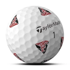 Taylormade TP5 PIX ALABAMA CRIMSON TIDE Golf Balls, NCAA, Collectable, 3 Pack