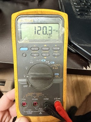 Fluke 787 ProcessMeter Multimeter with Case and Leads