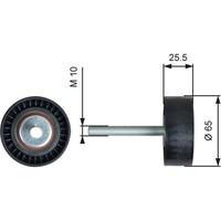 Gates T36772 Umlenkrolle FüHrungsrolle Keilrippenriemen FüR Fiat Peugeot