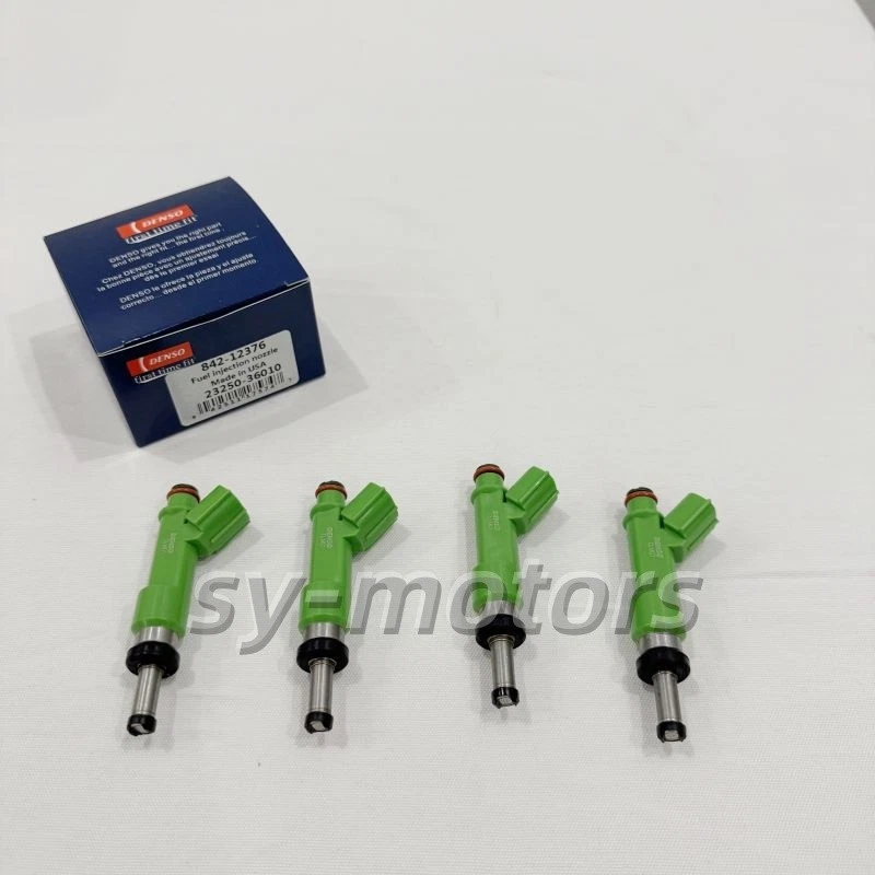 Inyectores de combustible Denso 4 piezas 23250-36010 aptos para Toyota Lexus 2.5 2.7 2009-2019 nuevos Foto 4 de 4