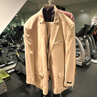 Statement Beige Notch Lapel Blazer 3-Piece Solid 52R Regular — photo 1