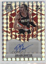 2023-24 Panini Mosaic Scripts Dalano Banton #MS-BAN Auto 1ta7